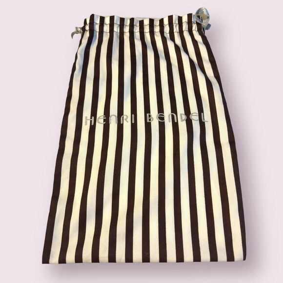 Henri‎ Bendel Wallet Clutch Purse Wristlet Beige West 57th - Picture 6 of 6